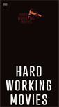 Mobile Screenshot of hardworkingmovies.com